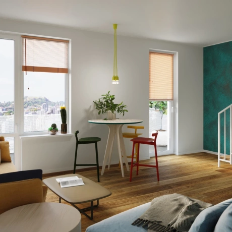 Lampă suspendată DIEGO 1 galben