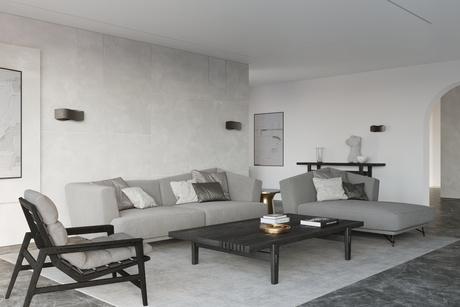 Lampă de perete TILA 30 negru + 1x bec LED G9 3000K Warm 4.5W 510lm