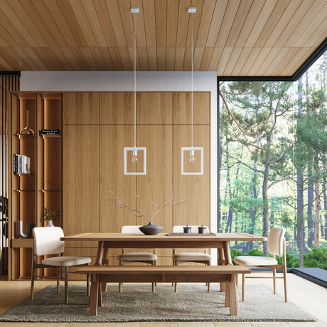 ARIES lampă suspendată alb + 1x bec LED E27 4000K rece 7,5W 690lm