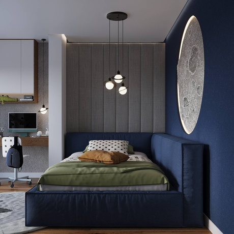 Lampă suspendată HYPERION 1 negru + 1x bec LED G9 4000K rece 4,5W 460lm