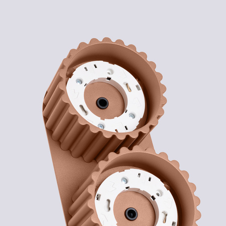 Plafonieră AURA 2 mocha Gx53