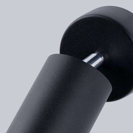 Lampă de perete LEMMI 1 negru + 1x bec LED GU-10 3000K Warm 7W 510lm