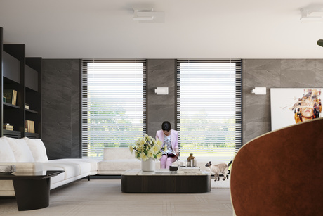 LAPPO lampă de perete alb + zx bec LED E14 4000K rece 7.5W 650lm