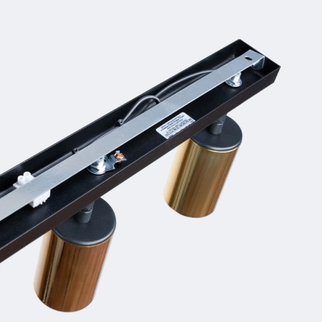 Plafonieră WINX 3 negru/cooper