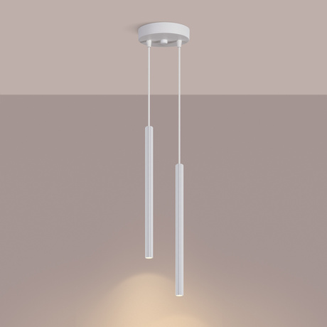 Lampă suspendată ARCHE 2P alb