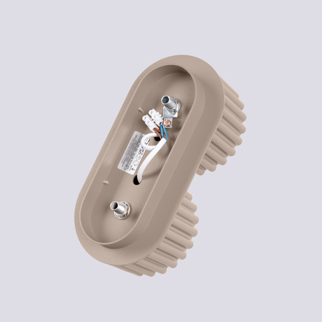 Plafonieră AURA 2 taupe Gx53