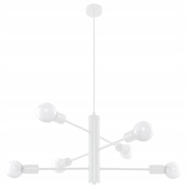 DUOMO 6 candelabru alb