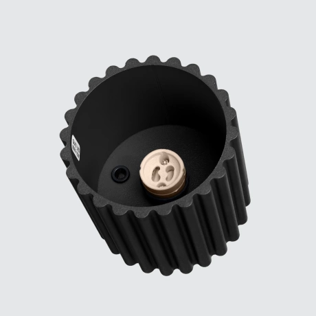 Plafonieră AURA 1 negru GU10