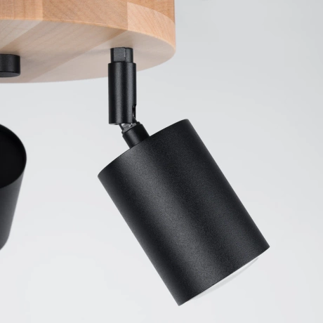 Plafonieră VERDO 3P negru