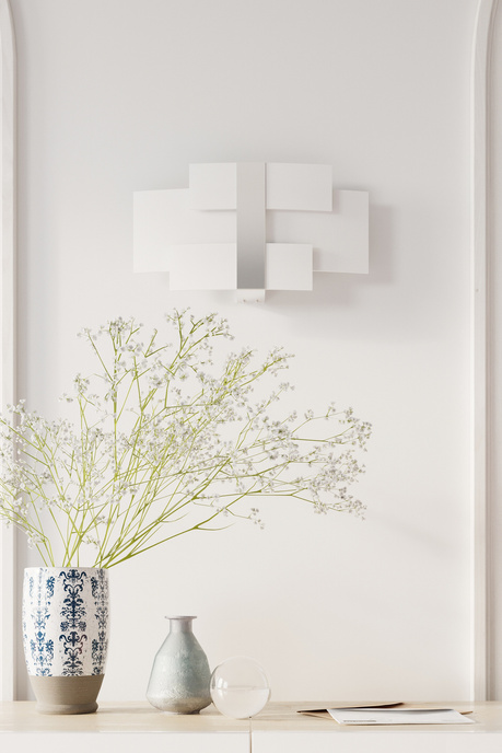 CELIA lampă de perete crom + 2x bec LED G9 4000K Cold 4.5W 530lm