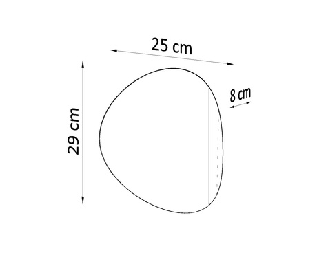 Lampă de perete SENSES alb +2x Bec LED G9 4000K rece 4.5W 530lm
