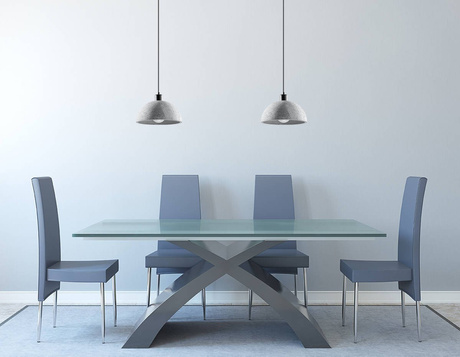 Lampă suspendată PABLITO + 1x bec LED E27 4000K rece 7,5W 650lm