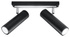Plafonieră DIREZIONE 2 negru + 2x bec LED GU-10 3000K cald 7W 620lm