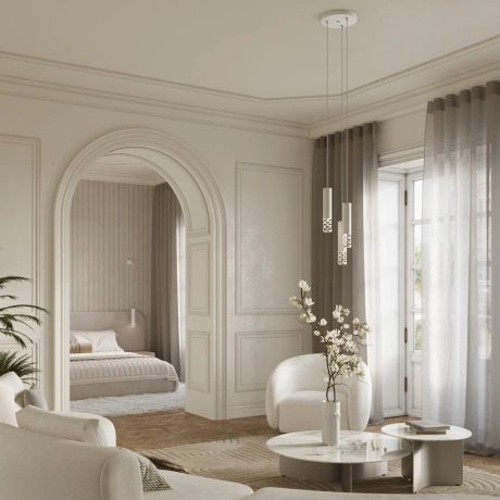 Lampă de perete LIRO alb