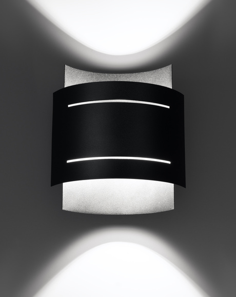 HESTIA lampă de perete negru + 1x bec LED G9 3000K Warm 4.5W 510lm