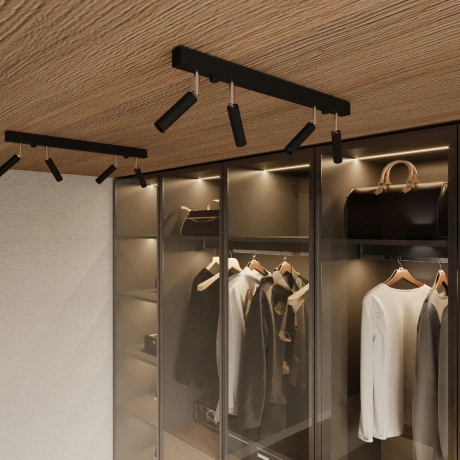 Plafonieră EYETECH 3 negru