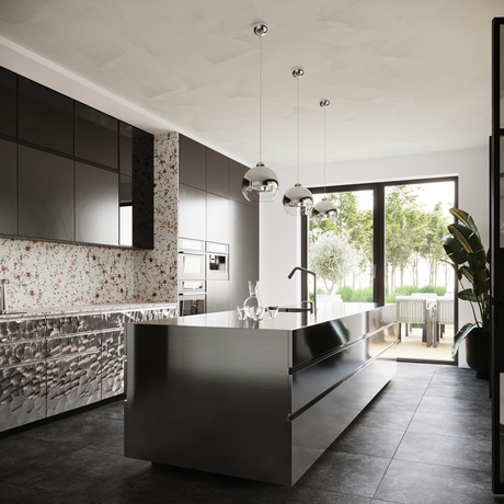 COSMO 25 lampă suspendată crom + 1x bec LED E27 4000K rece 7,5W 650lm