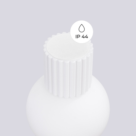 Aplica de perete HALO alba IP44