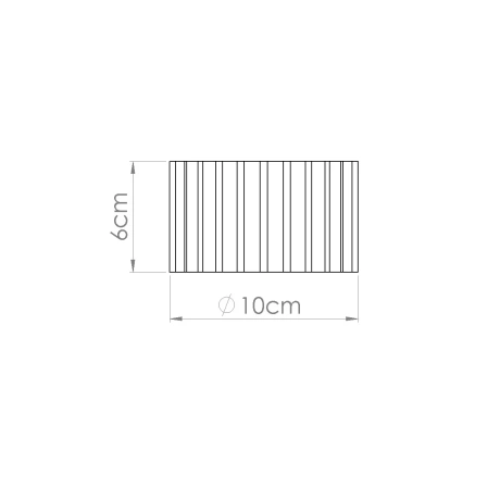 Plafonieră AURA 1 verde măslin Gx53