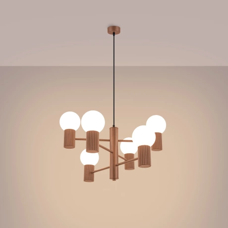 Candelabru HALO 6 mocha