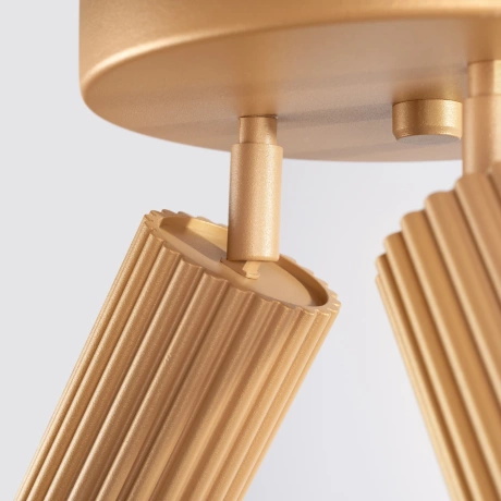 Plafonieră KARBON 3P auriu