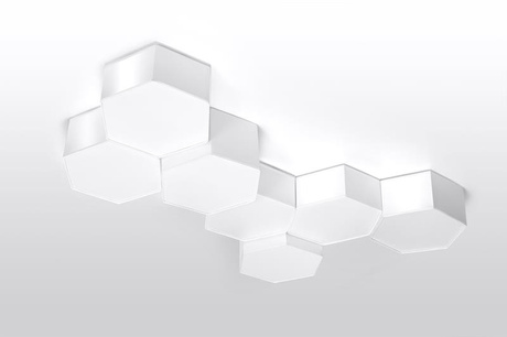 Plafonieră SUNDE 15 alb + 2x bec LED E27 3000K cald 7.5W 620lm