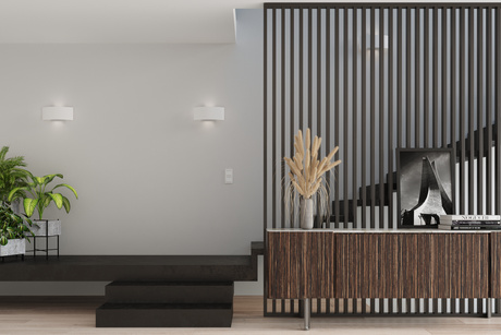 Lampă de perete MAGNUS alb + 2x bec LED G9 4000K rece 4,5W 530lm