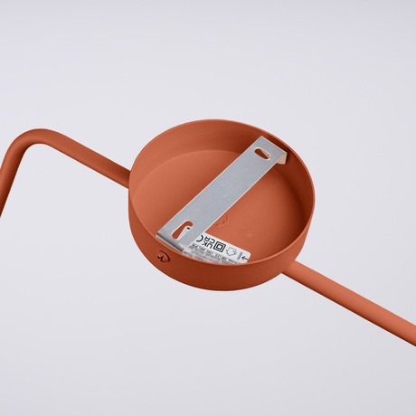 Lampă de perete NOX ocru roșu