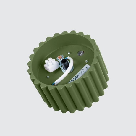 Plafonieră AURA 1 verde măslin Gx53