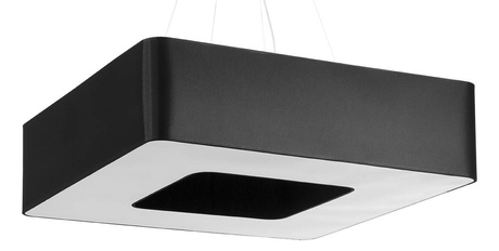 URANO 80 candelabru negru + 8x bec LED E27 4000K rece 7.5W 650lm