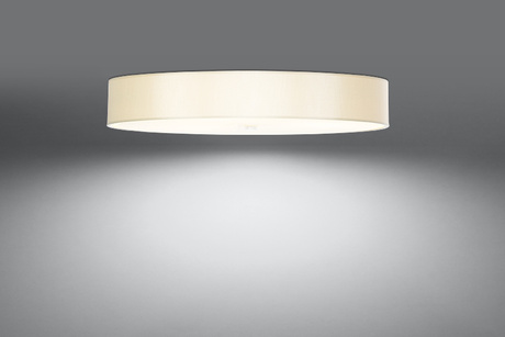 Plafonieră SKALA 90 alb + 6x bec LED E27 4000K rece 7.5W 650lm