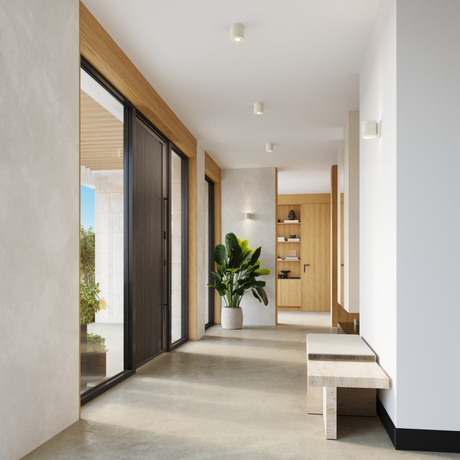 Plafonieră ORBIS beton bej