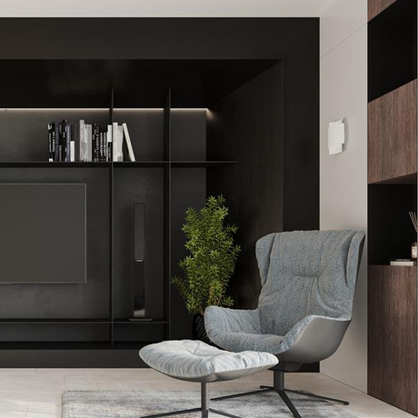 HESTIA lampă de perete alb + 1x bec LED G9 3000K cald 4.5W 510lm