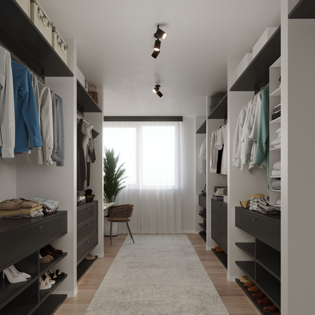 Plafonieră LEMMI 3 negru + 3x bec LED GU-10 3000K Warm 7W 510lm