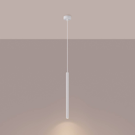 ARCHE 1 lampă suspendată alb + 1x bec LED G9 4000K Cold 4,5W 460lm