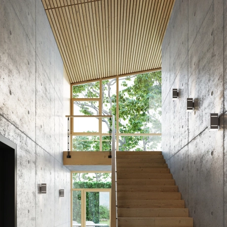 Lampă de perete BLOCCO gri