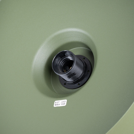 Lampă suspendată BILO verde măsliniu