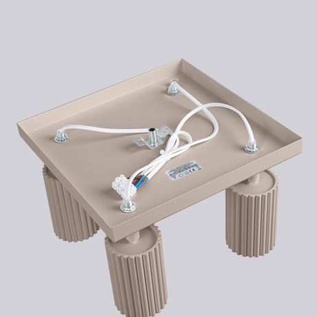 Plafonieră KARBON 4 taupe