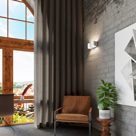 ORBIS 2 lampă de perete alb + 2x G9 LED bec 4000K rece 4.5W 530lm