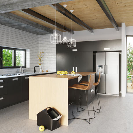 Lampă suspendată CELTA alb + 1x bec LED E27 3000K cald 7.5W 620lm