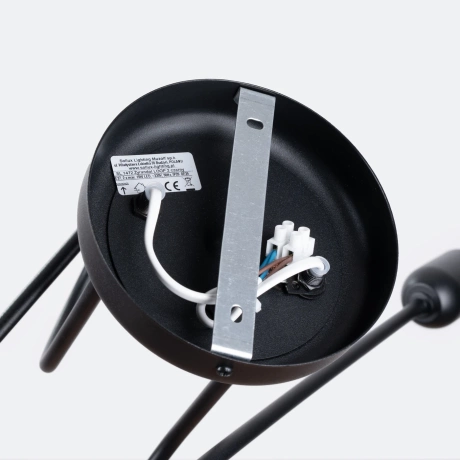 Candelabru LOOP 2 negru