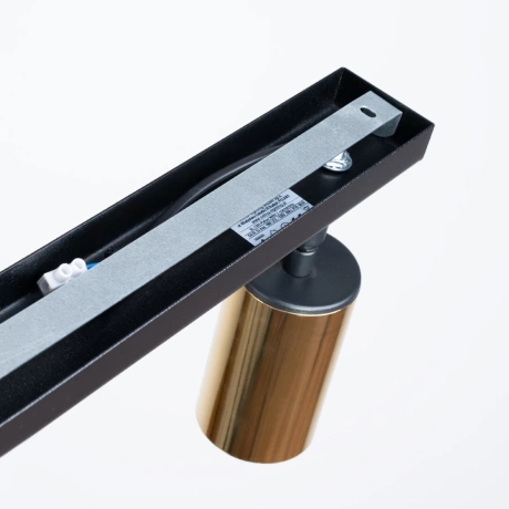 Plafonieră WINX 2 negru/galben