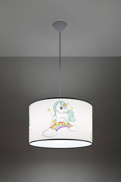 Lampă suspendată SINGLE HORSE 40 + 1x bec LED E27 3000K Warm 7,5W 620lm