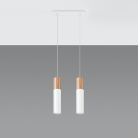 Lampă suspendată PABLO 2 alb