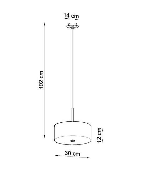 Candelabru SKALA 30 negru + 3x bec LED E27 4000K rece 7.5W 650lm