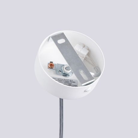 Lampă suspendată LAMI 1 alb