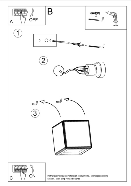 NESTA lampă de perete ceramică albă + 1x bec LED E27 4000K rece 7,5W 650lm
