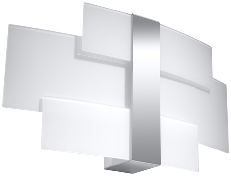 CELIA lampă de perete crom + 2x bec LED G9 3000K Warm 4.5W 510lm