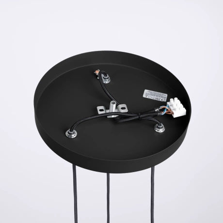 Lampă suspendată HALO 3P negru