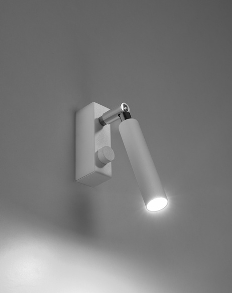 EYETECH 1 lampă de perete alb + 1x bec LED G9 4000K Cold 4,5W 530lm